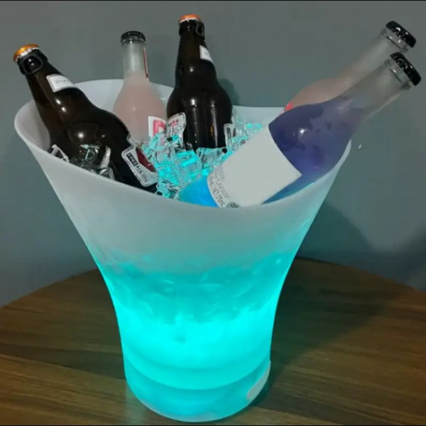 Барное ведро Bucket Light LED Bluetooth колонка USB для охлаждения напитков и вечеринок дома 110з