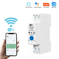 Wi-Fi автомат DL-506 63A умный выключатель защиты с измерением энергии Tuya Smart