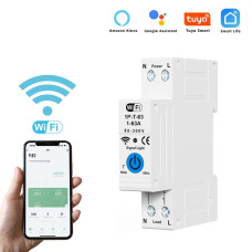 Wi-Fi автомат DL-506 63A умный выключатель защиты с измерением энергии Tuya Smart