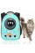 Туристический рюкзак CosmoPet для котов и собак 42×35×27 см с иллюминатором до 10 кг голубой