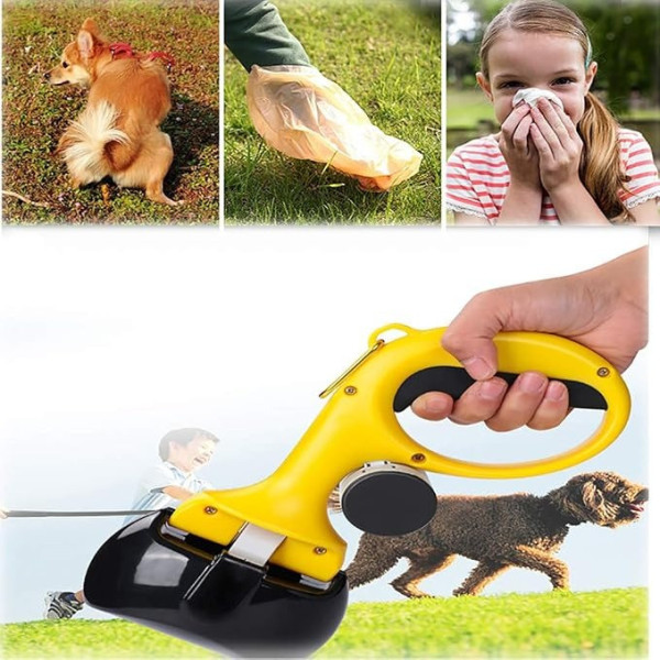 Гигиенический совок KimPets для уборки экскрементов собак удобный аксессуар для прогулок