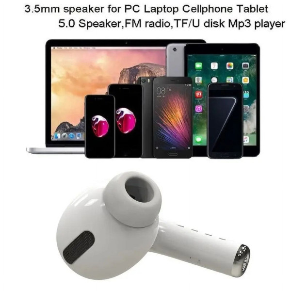 Беспроводная колонка AirPods Pro Giant Headphone MK-201 Bluetooth акустика с FM радио TF USB AUX