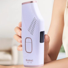 Фотоепілятор Kemei KM-7105 пристрій для видалення волосся з крижаним охолодженням LED-екраном і регулюванням потужності