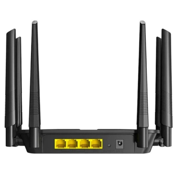 Маршрутизатор Wi-Fi LV-WR50Q с 6 антеннами для стабильного интернета дома и офиса 2.4 ГГц 300 Мбит/с