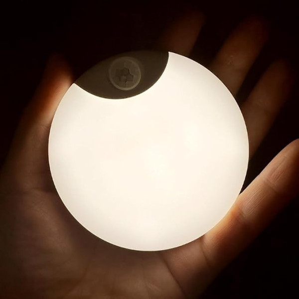 Светильник ночник AND HA-183 с LED подсветкой и датчиком движения для дома и лестницы USB питание