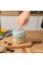 Мини-измельчитель беспроводной Kitchen Chopper, аккумуляторный электрический чепер 100 мл с USB-зарядкой, мятный