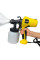 Электрический кракопульт Paint Sprayer, распылитель краски 500 Вт с регулировкой подачи и баком 650 мл (желтый)
