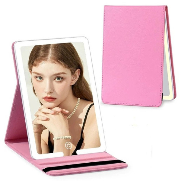 Зеркало для макияжа LED Makeup Mirror Stand настольное с подсветкой и сенсорным управлением