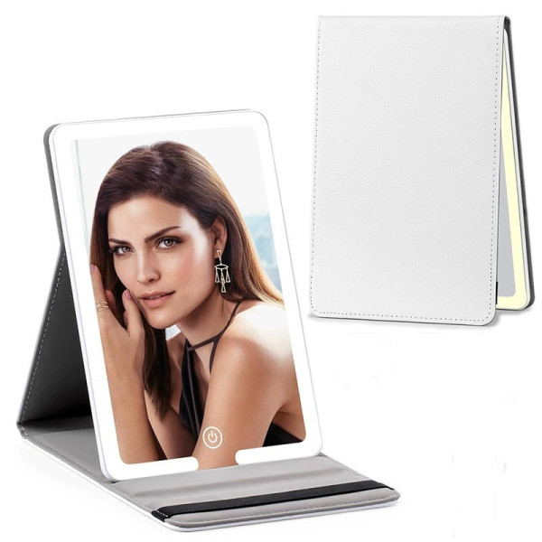 Зеркало для макияжа LED Makeup Mirror Stand настольное с подсветкой и сенсорным управлением