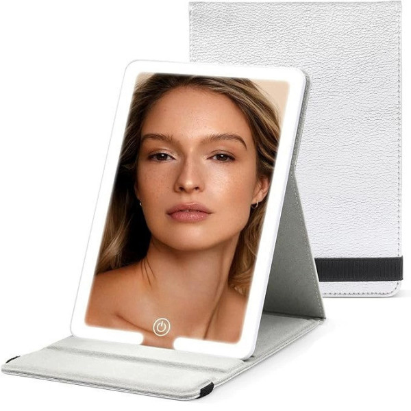 Зеркало для макияжа LED Makeup Mirror Stand настольное с подсветкой и сенсорным управлением