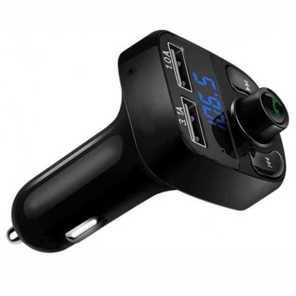 FM-трансмиттер X8-BT автомобильный Bluetooth модулятор с USB зарядкой и Hands Free