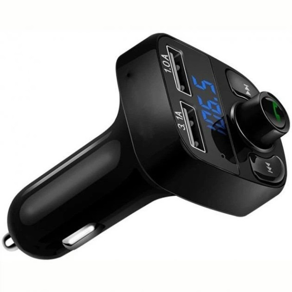 FM-трансмиттер X8-BT автомобильный Bluetooth модулятор с USB зарядкой и Hands Free
