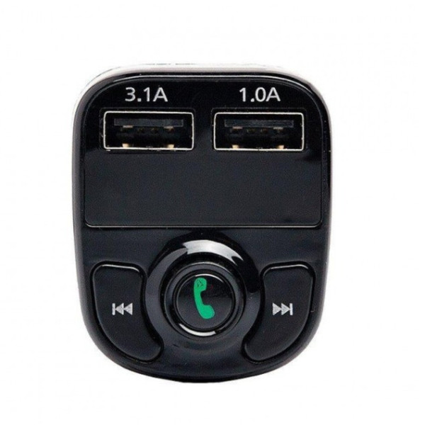 FM-трансмиттер X8-BT автомобильный Bluetooth модулятор с USB зарядкой и Hands Free