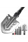 Лопата туристическая Multifunctional Shovel ES-118 складная 10 в 1 с чехлом, мультитул из нержавеющей стали