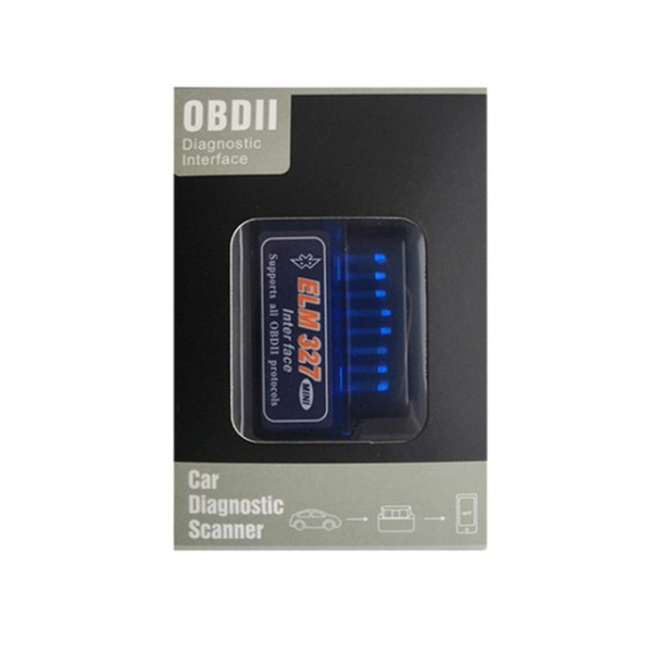 Автосканер Bluetooth ELM327 V2.1, диагностический адаптер OBD2 для проверки ошибок автомобиля