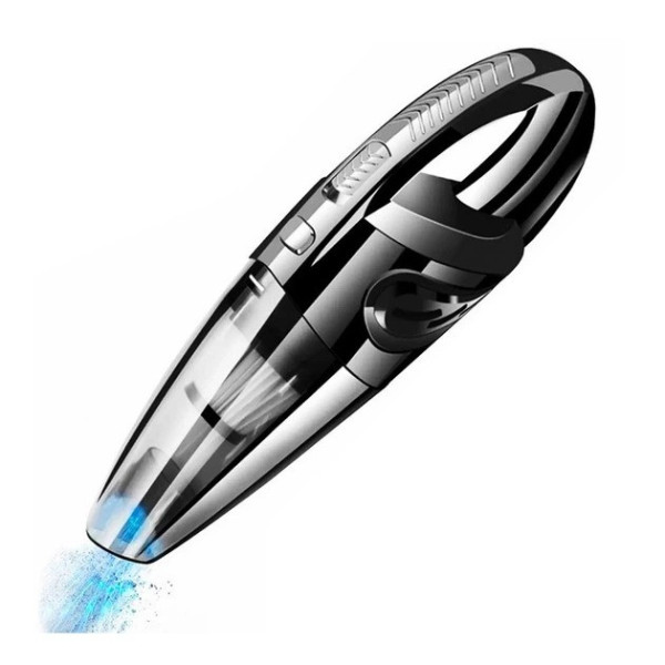 Автомобильный пылесос Vacuum Cleaner E-6 XL-830 аккумуляторный 120 Вт с HEPA-фильтром для сухой и влажной уборки