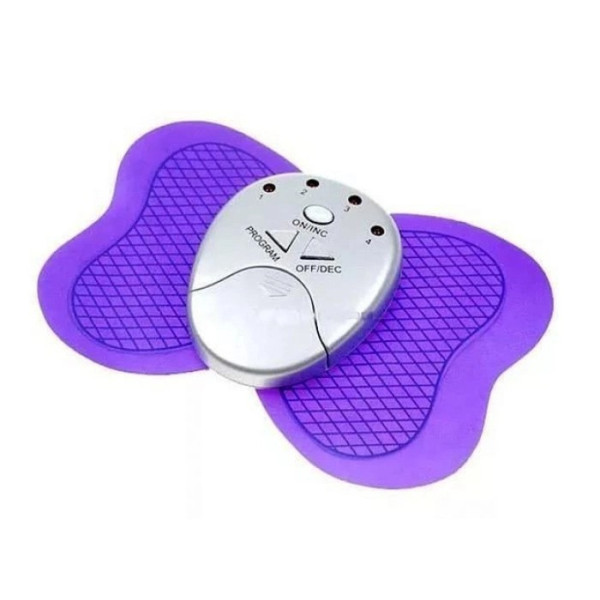 Миостимулятор Butterfly Massager для мышц тела, электронный EMS массажер «Бабочка» с 6 режимами и 10 уровнями интенсивности