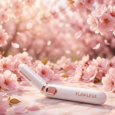 Женский триммер Flawless Bikini для зоны бикини и лица, компактный беспроводной шейвер на батарейке AAA