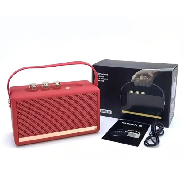 Портативная Bluetooth колонка Marshall W4 беспроводная с FM-радио, USB, microSD и TWS