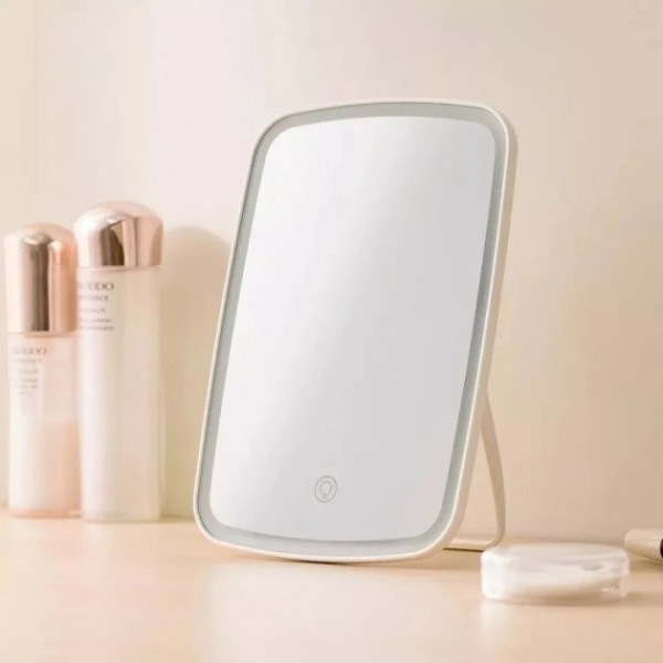 Зеркало для макияжа Jordan Judy LED Makeup Mirror NZ520 аккумуляторное с подсветкой и сенсорным управлением