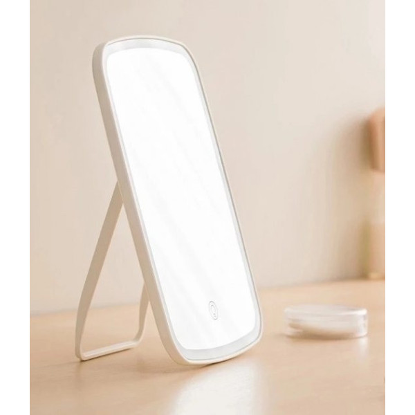 Зеркало для макияжа Jordan Judy LED Makeup Mirror NZ520 аккумуляторное с подсветкой и сенсорным управлением