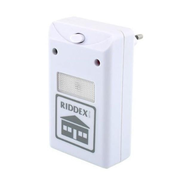 Отпугиватель грызунов и насекомых Riddex электромагнитный, реплер от мышей, крыс, тараканов для дома до 200 м2