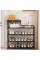 Полка для обуви CLOTHES RACK 113-5 4-х ярусная, стеллаж-органайзер для обуви с ящиком для хранения в прихожей