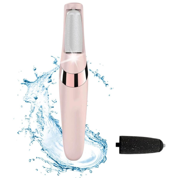 Электрическая пемза для пяток Flawless Pedi RD-9021 аккумуляторная, роликовая пила для удаления мозолей и огрубевшей кожи