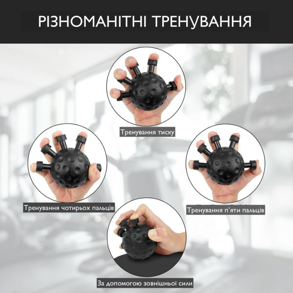 Эспандер для кисти Zelart POWER WRIST с регулируемой нагрузкой, тренажер для пальцев и силы хвата