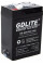 Аккумулятор GDLITE GD-640 6V 4Ah герметичный AGM, батарея для ИБП и электрооборудования