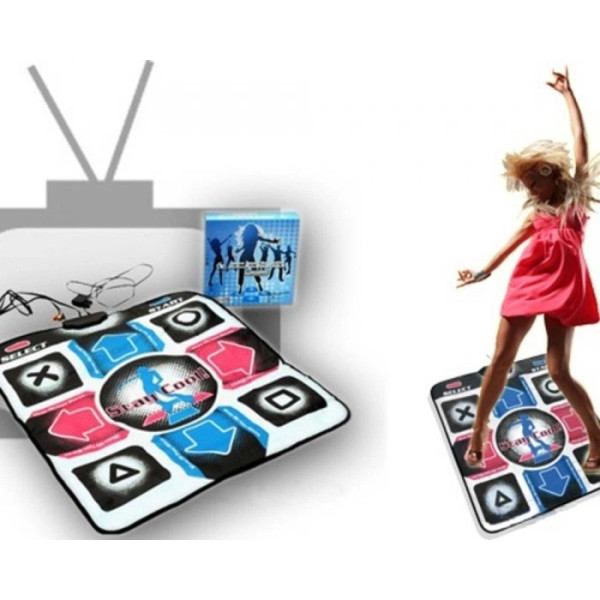 Танцевальный коврик Dance Mat PC+TV с подключением к компьютеру и телевизору, игровая танцевальная платформа