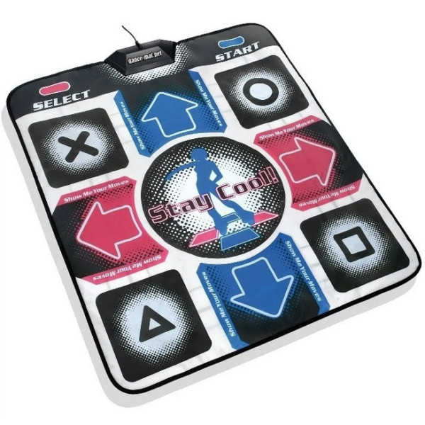 Танцевальный коврик Dance Mat PC+TV с подключением к компьютеру и телевизору, игровая танцевальная платформа