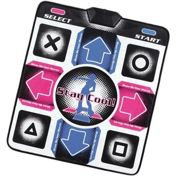 Танцевальный коврик Dance Mat PC+TV с подключением к компьютеру и телевизору, игровая танцевальная платформа