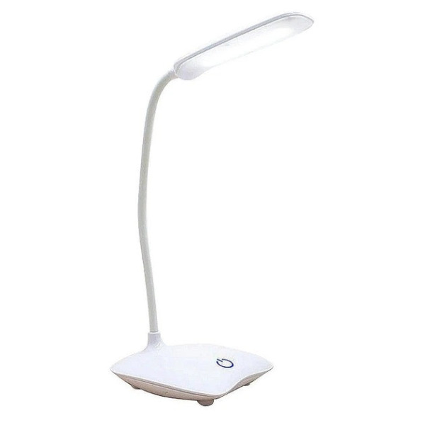 Настольная LED лампа SST-801 аккумуляторная с сенсорным управлением, гибкая лампа для чтения и работы