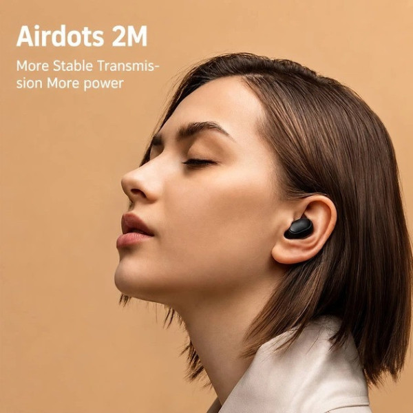 Наушники AirDots 2 беспроводные Bluetooth 5.0 с кейсом