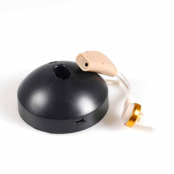 Слуховой аппарат Ultra Sound Amplifier заушной усилитель слуха с аккумулятором