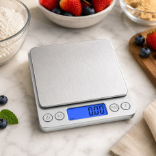 Ювелірні електронні ваги Digital Scale, кишенькові ваги до 3 кг, точність 0,1 г, LCD дисплей (3000g)