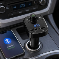 FM-трансмітер X8-BT автомобільний Bluetooth модулятор із USB зарядкою та Hands Free