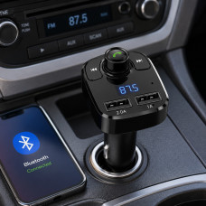 FM-трансмітер X8-BT автомобільний Bluetooth модулятор із USB зарядкою та Hands Free