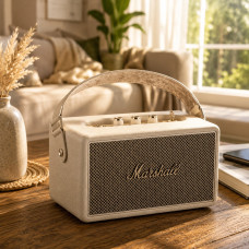 Портативна Bluetooth-колонка Marshall W4 бездротова з FM-радіо, USB, microSD та TWS