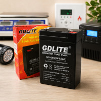 Акумулятор GDLITE GD-640 6V 4Ah герметичний AGM, батарея для ДБЖ та електрообладнання