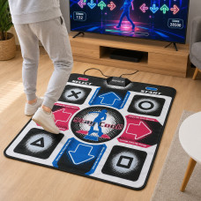 Танцювальний килимок Dance Mat PC+TV з підключенням до комп’ютера та телевізора, ігрова танцювальна платформа