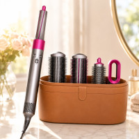Стайлер для волосся 5в1 Hot Air Styler з насадками, повітряний фен-щітка для сушіння та укладки волосся з з чохлом