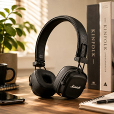 Бездротові накладні навушники Bluetooth для телефона та комп’ютера, музичні з мікрофоном