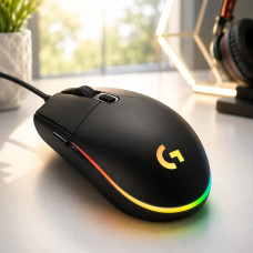 Ігрова миша G102 Lightsync USB провідна для ПК та ноутбука, геймерська комп'ютерна мишка з LED підсвіткою