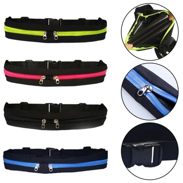 Спортивная поясная сумка для бега Go Runner's Pocket Belt