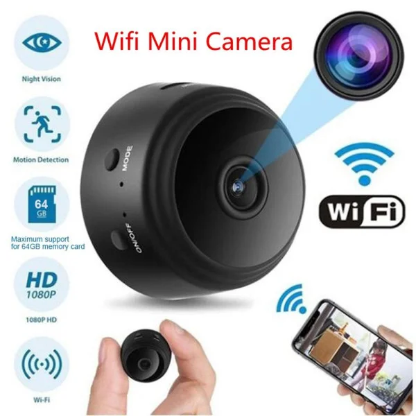 Беспроводная A9 IP камера A9 Wi-Fi HD (ночное видение) с аккумулятором