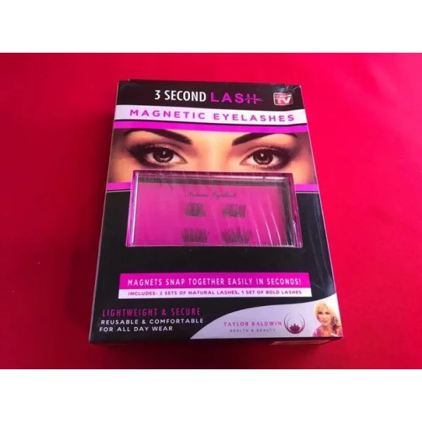 Еакладные ресницы Линии на магнитах набор 3 Second Lash Magnetic Eyelash Kit