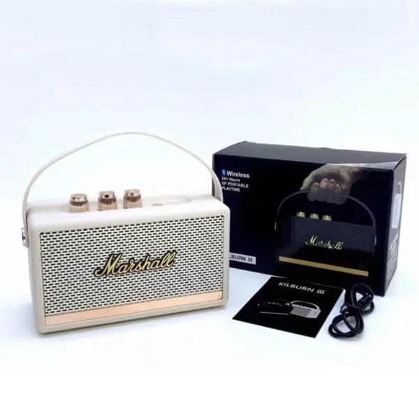 Беспроводная колонка с ручкой Marshall W4 Портативная Bluetooth колонка
