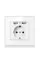 Розетка SIXWGH с заземлением и 2 USB-портами WH034W